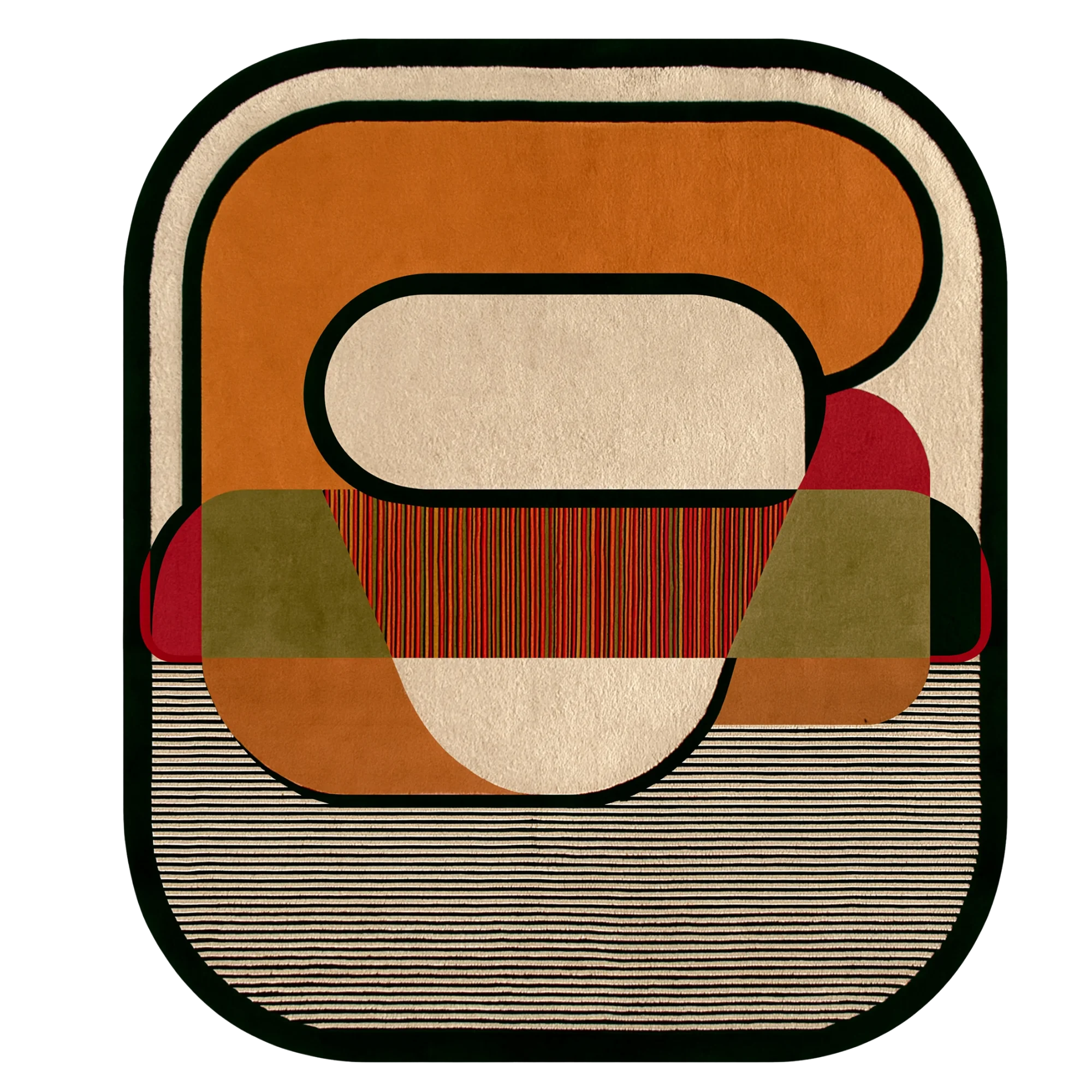 Capsule IV Hand-Knotted Wool Rug