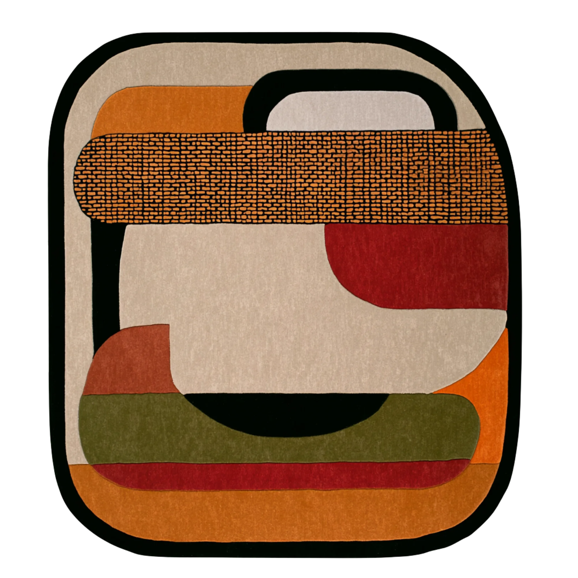 Capsule VIII Hand-Knotted Wool Rug