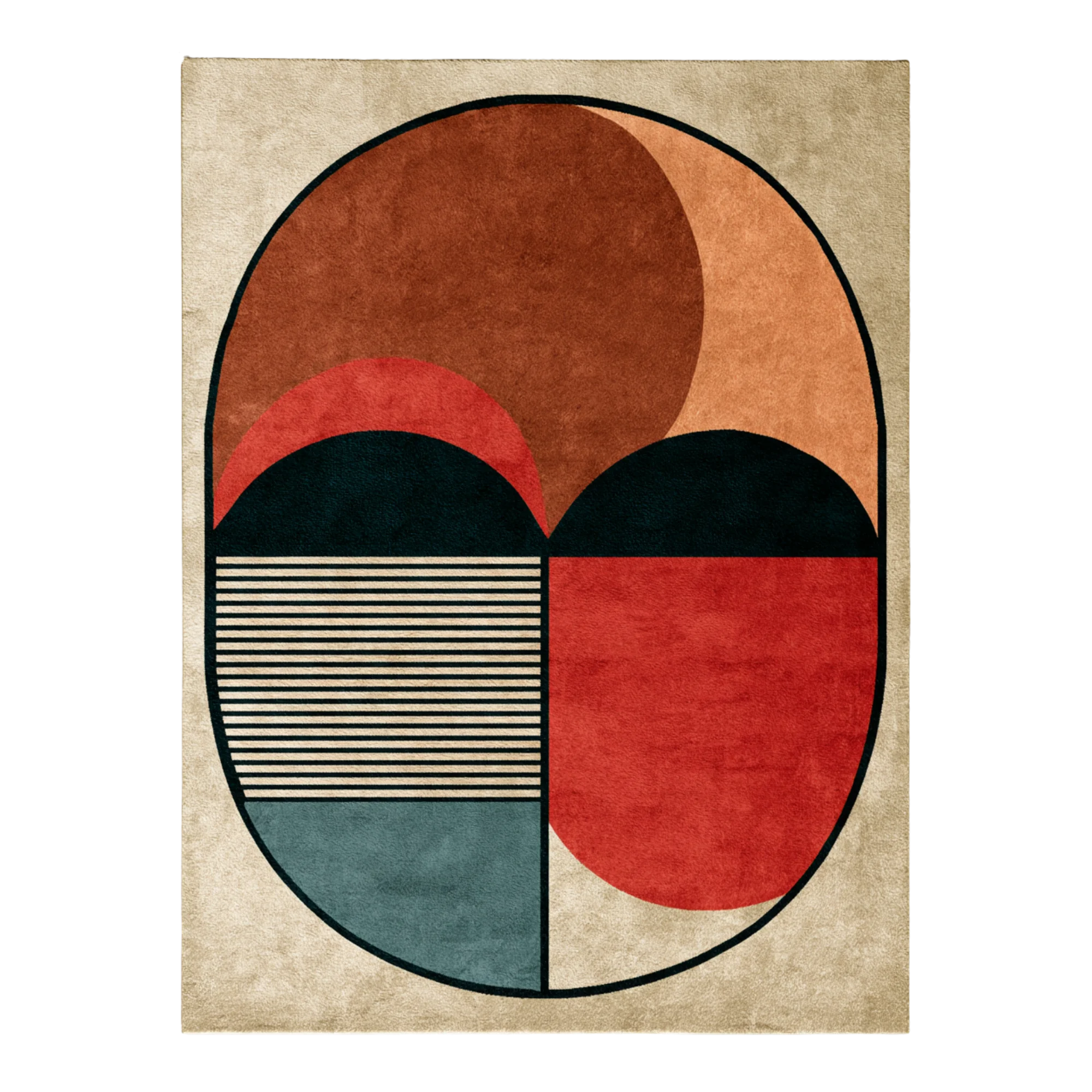 Terra IV Hand-Tufted Wool and Silk Rug