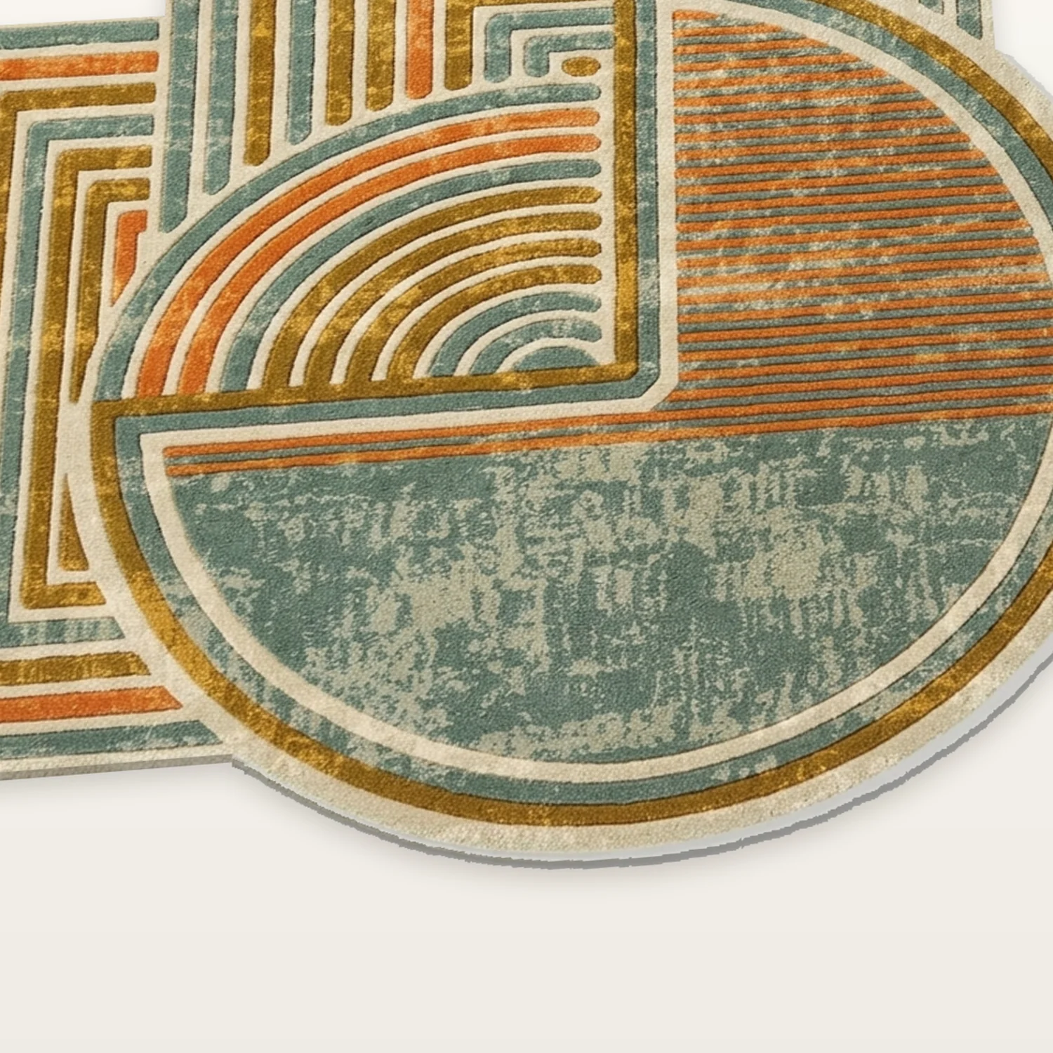 Deco Portal Hand Tufted Wool and Bamboo Silk Rug - Image 2