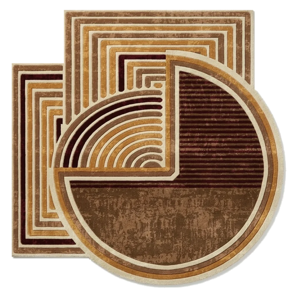 Deco Portal Hand Tufted Wool and Bamboo Silk Rug