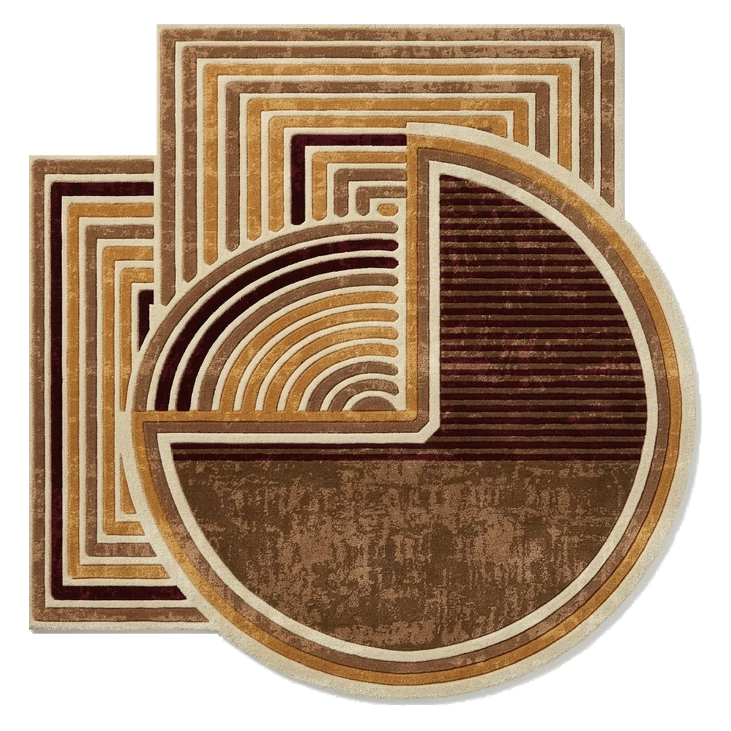 Deco Portal Hand Tufted Wool and Bamboo Silk Rug