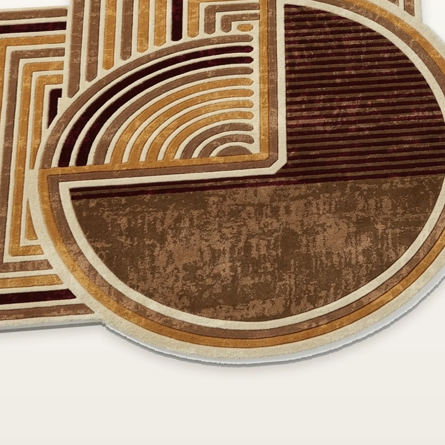 Deco Portal Hand Tufted Wool and Bamboo Silk Rug - Image 2