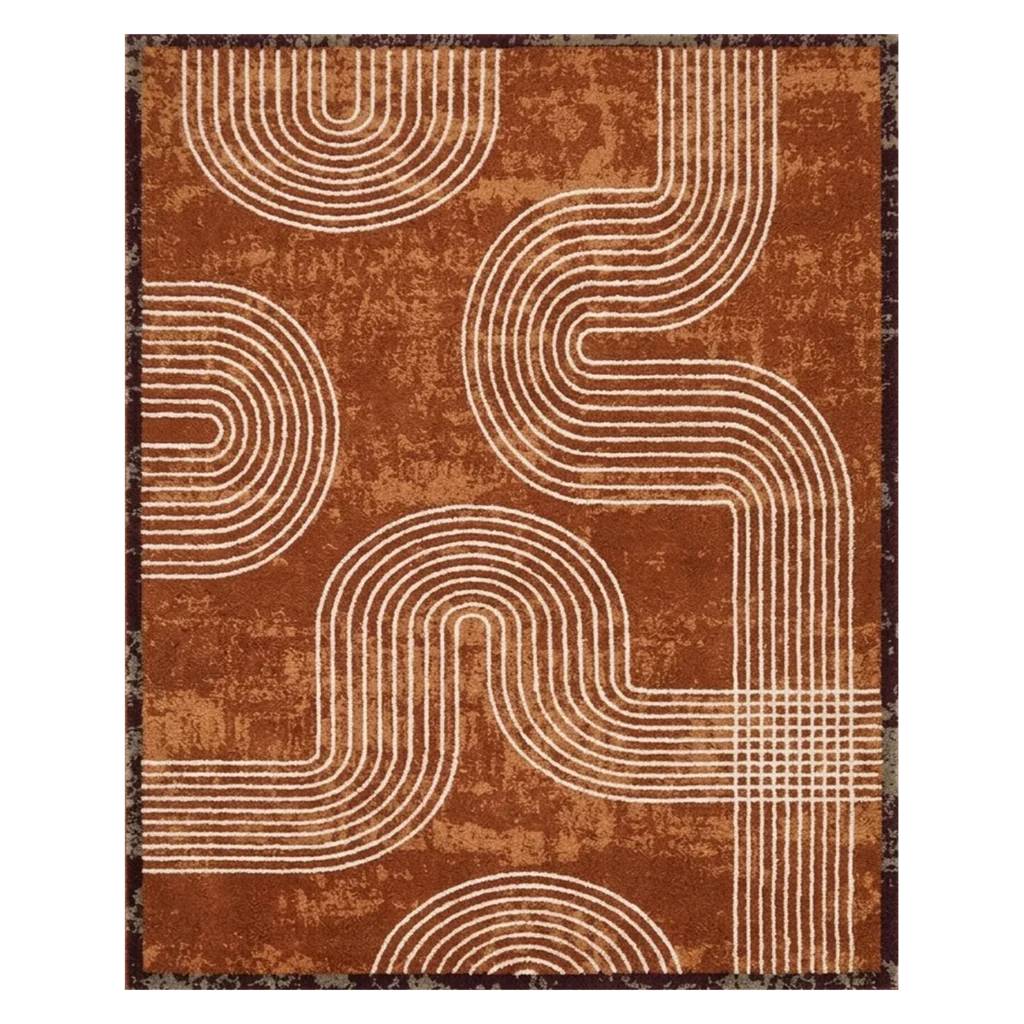 Endless Trace Hand Tufted Wool and Bamboo Silk Rug