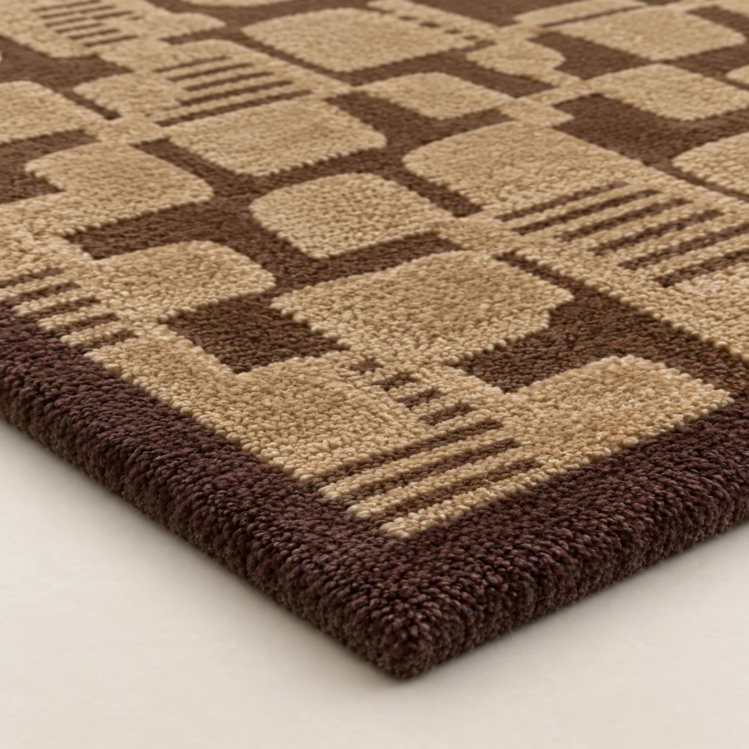Fragment Field Hand Tufted Wool and Bamboo Silk Rug - Image 2