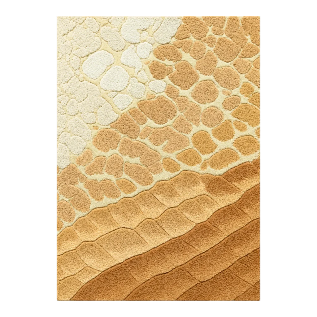 Pebble Shore Hand Tufted Wool and Bamboo Silk Rug